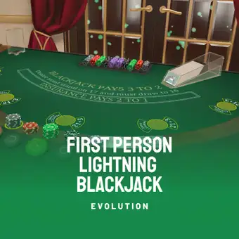 First Person Lightning Blackjack